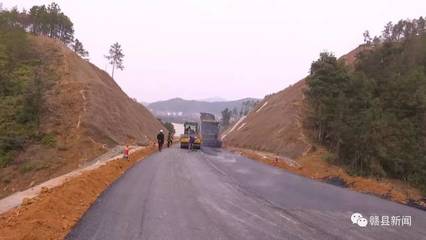 贛縣區(qū)五云至夏滸公路升級改造工程主體完工