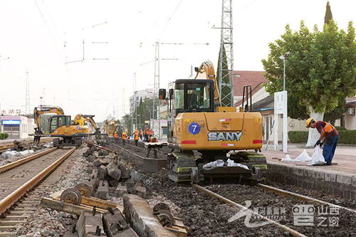 南同蒲 瓦日線集中修施工火熱開(kāi)展